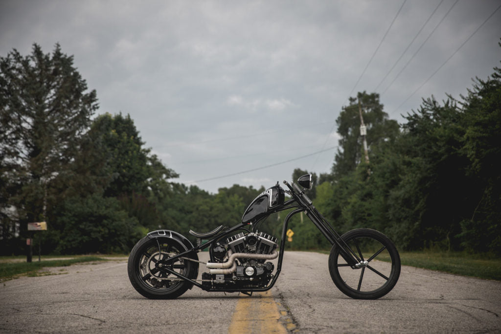 Zach’s Black Sportster