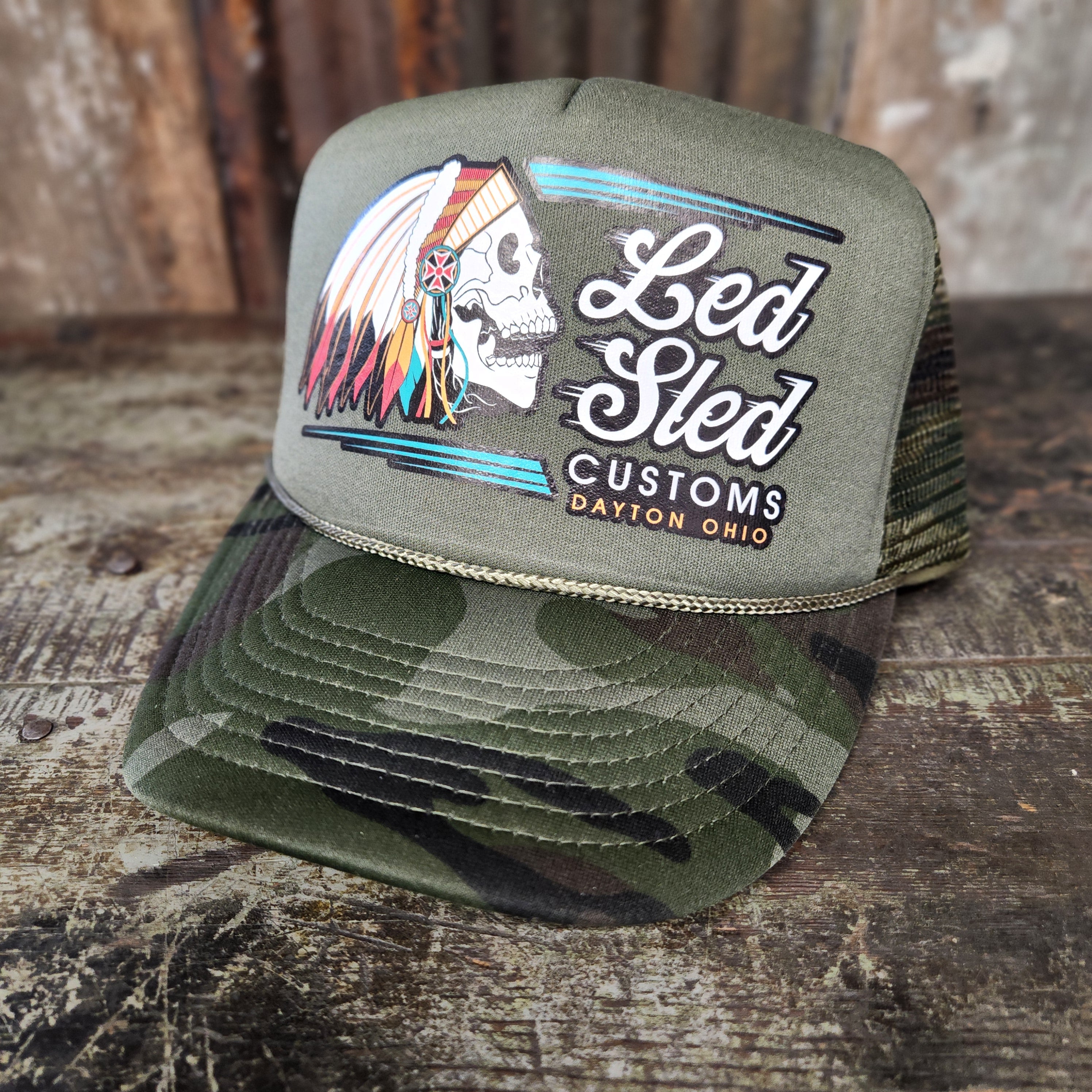 Indian Head Trucker Hat