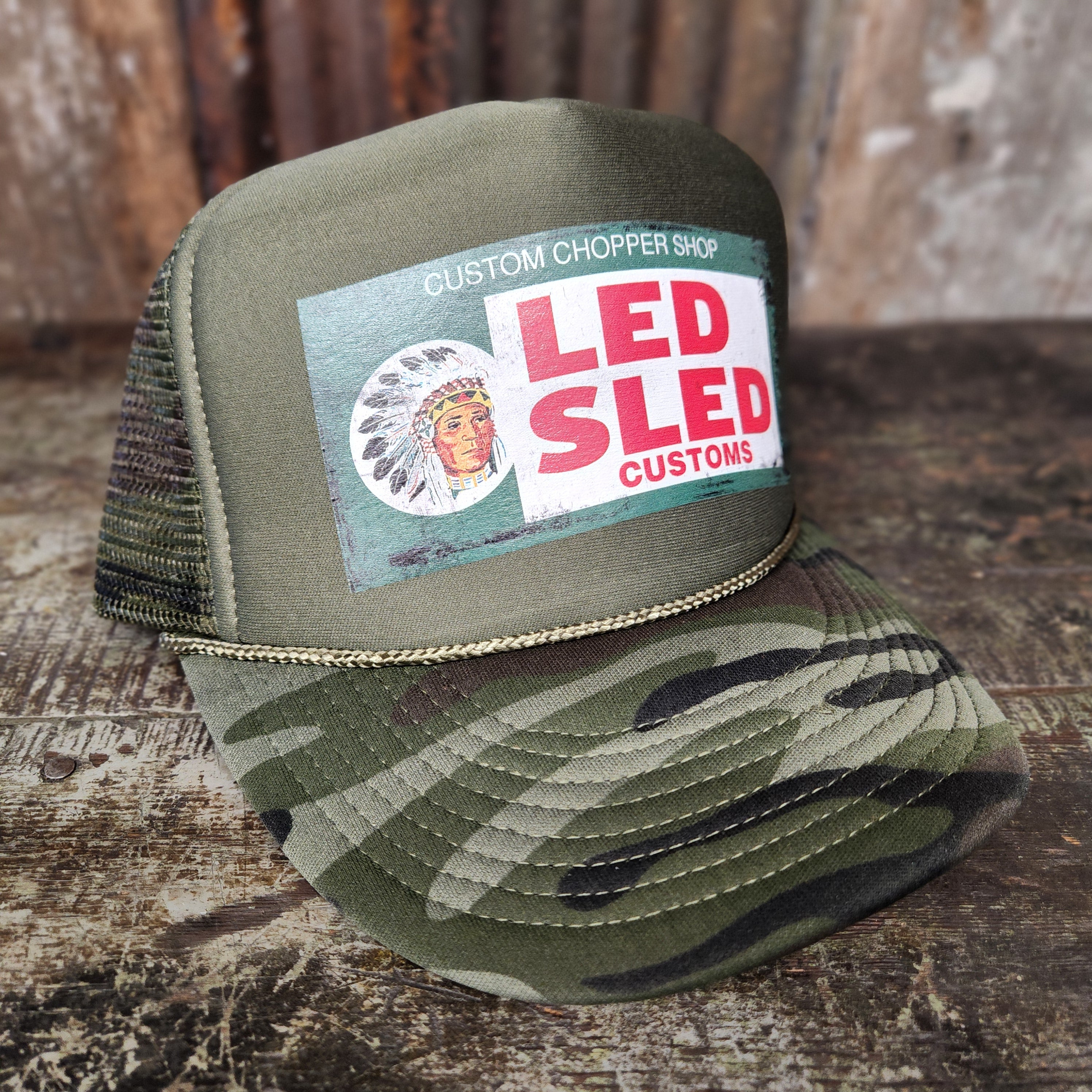 Red Man Trucker Hat
