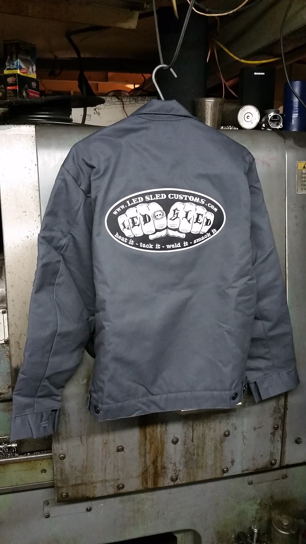 Work Coat with Hero Patch