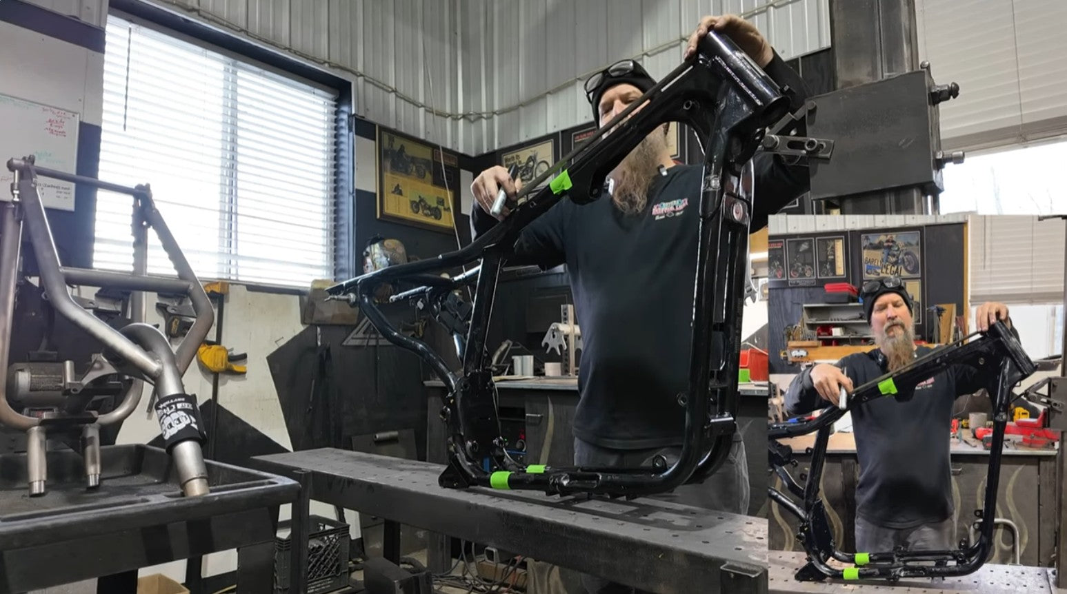 Led Sled Customs Sportster Hardtail Install