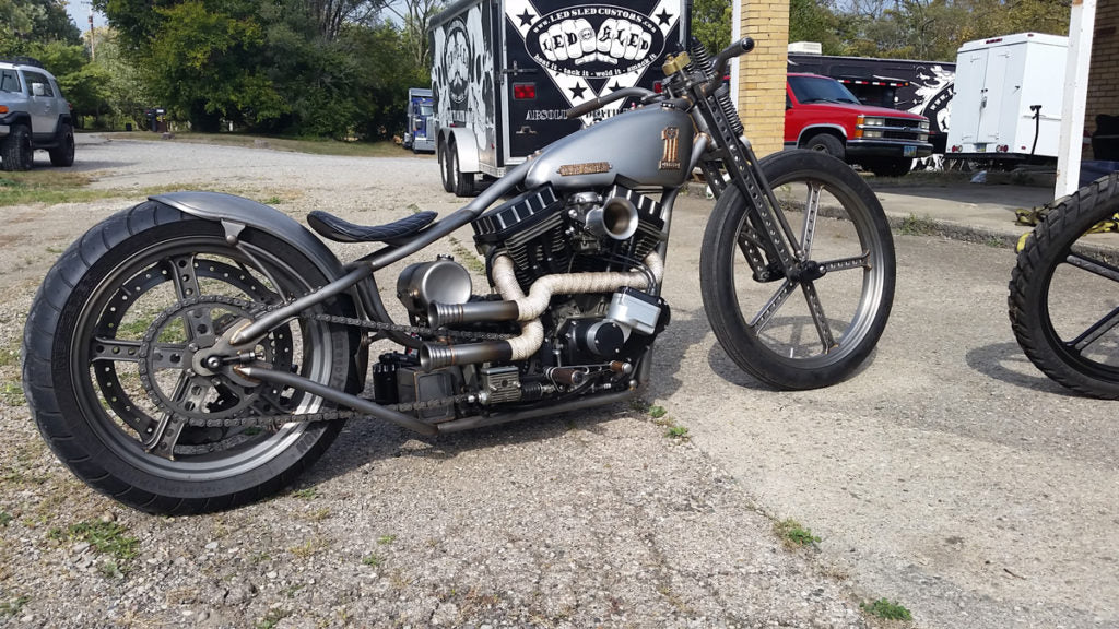 Raw Bike – Led Sled Customs