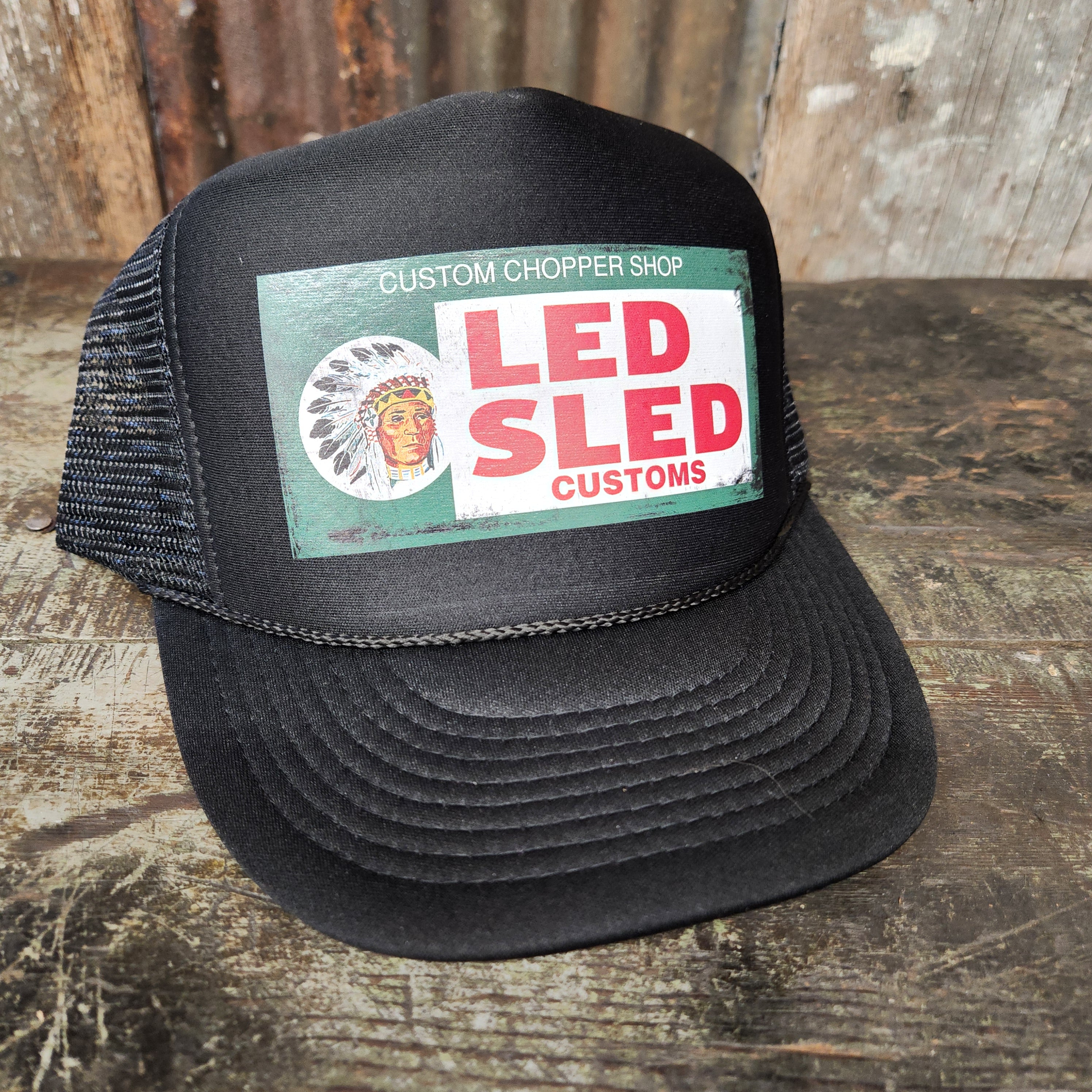 Red Man Trucker Hat