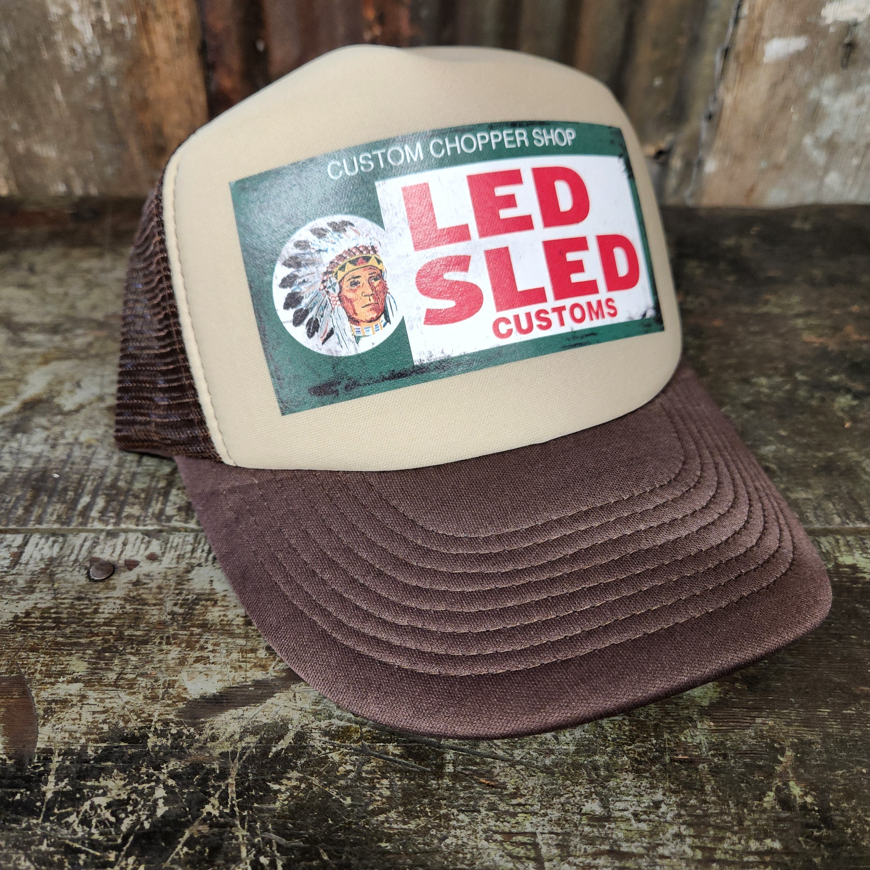 Red Man Trucker Hat