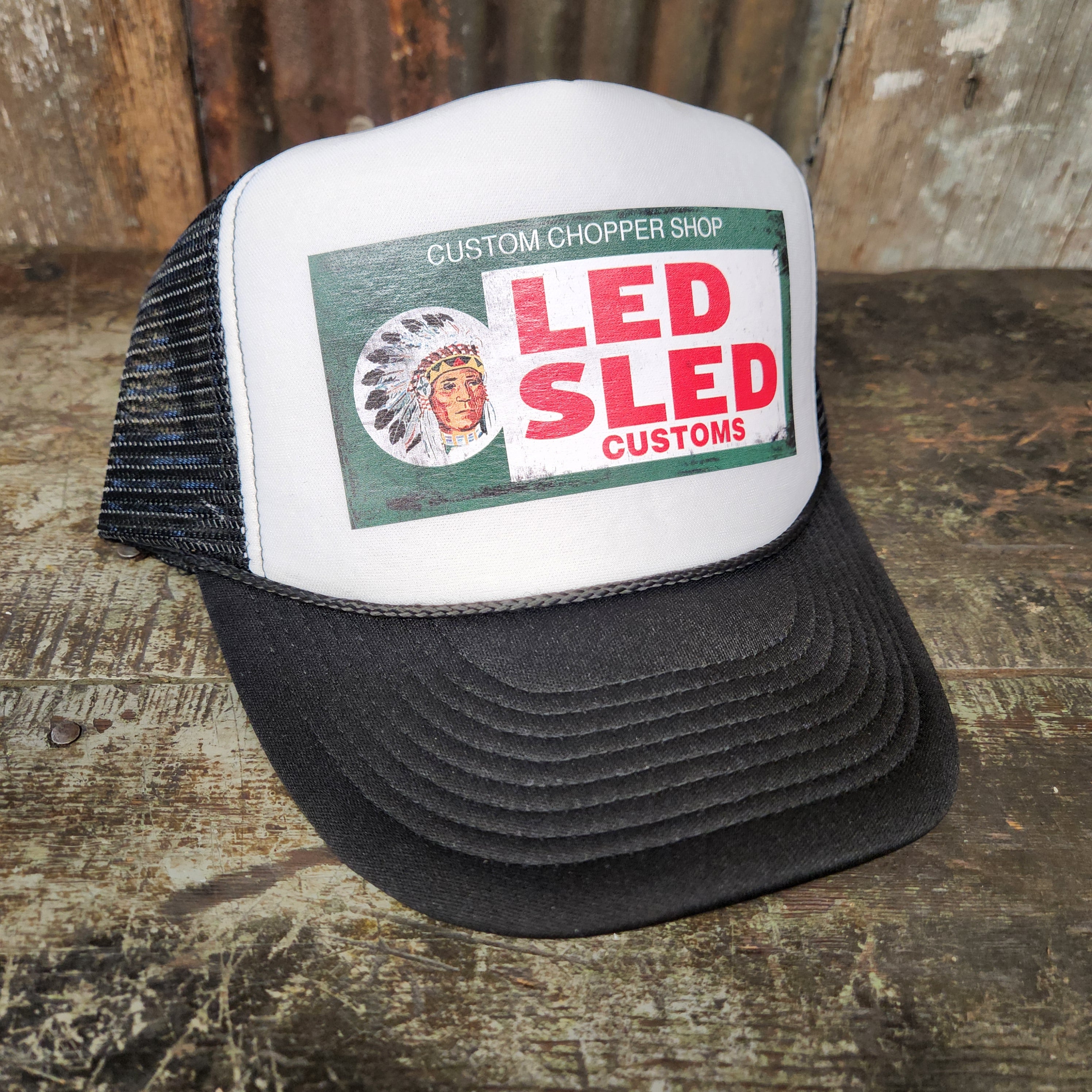 Red Man Trucker Hat