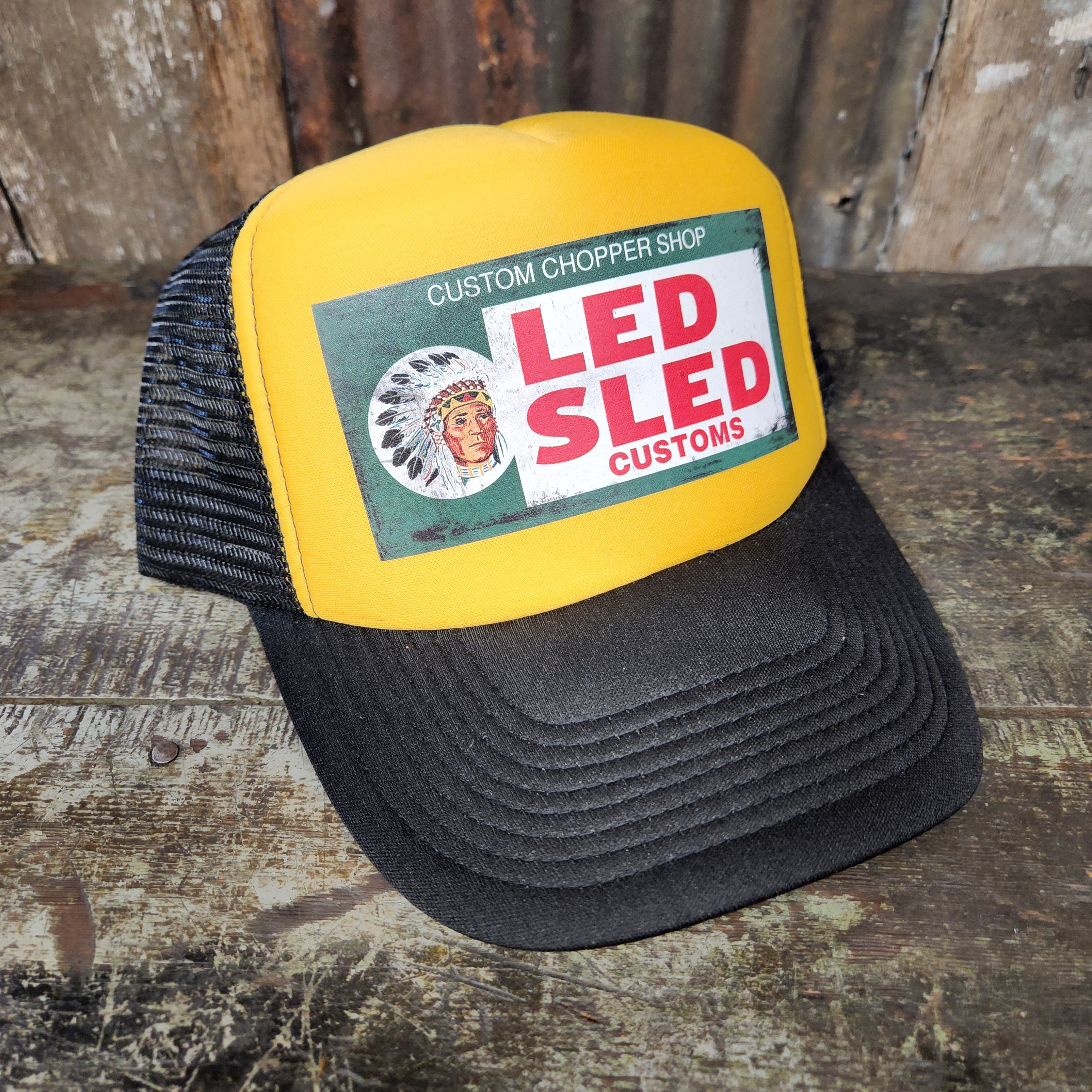 Red Man Trucker Hat