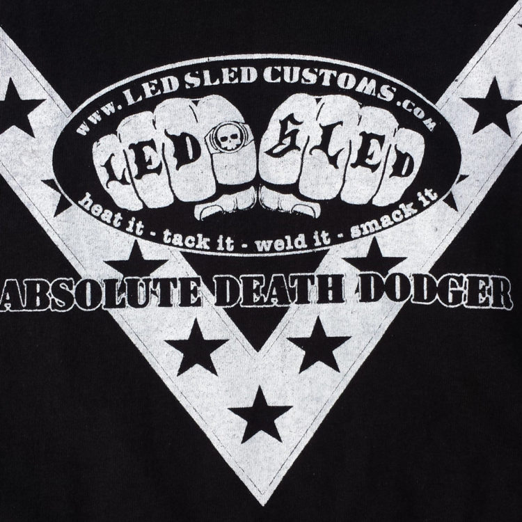 Death Dodger T-shirt Detail