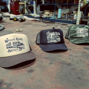 Without Chops Amercia Stops Trucker hat variations